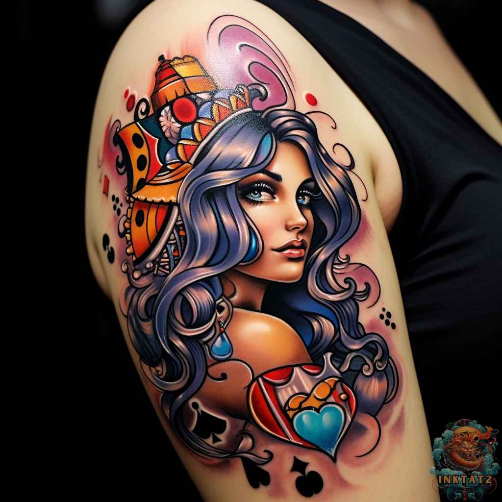 Unveiling the Mystery: The Fascinating History and Symbolism of Queen of Spades Tattoos: 93 Designs