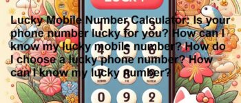 Lucky Mobile Number Calculator: Is your phone number lucky for you? How can I know my lucky mobile number? How do I choose a lucky phone number? How can I know my lucky number? | Advocate in Jabalpur | Lawyers High Court DRT CAT MP India